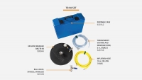 Vacuum drainage bag
