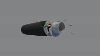 Multi-size plugs with larger bypass  PLUGSY VP